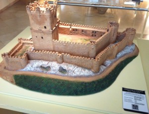 Maqueta del Castillo de la Atalaya.