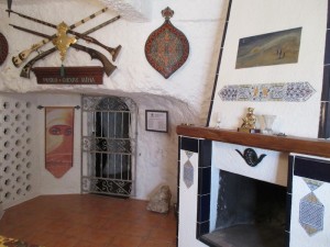 Entrada a las Cuevas de los Tuareg.
