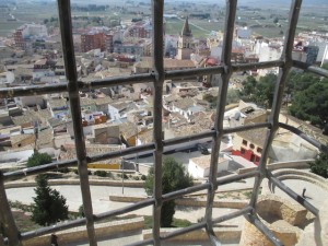 Vista desde la antigua prisión del Castillo.
