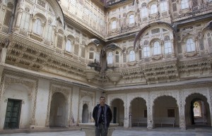 Patio interior del Fuerte Mehrangarh.