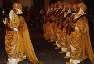 Fiestas Moros y Cristianos de Almoradí. Comparsa “Moro Almoradí”. Fuente: el Autor