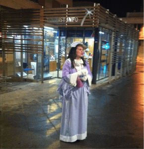 Salida Ruta Teatralizada Nocturna. Fuente: El Autor