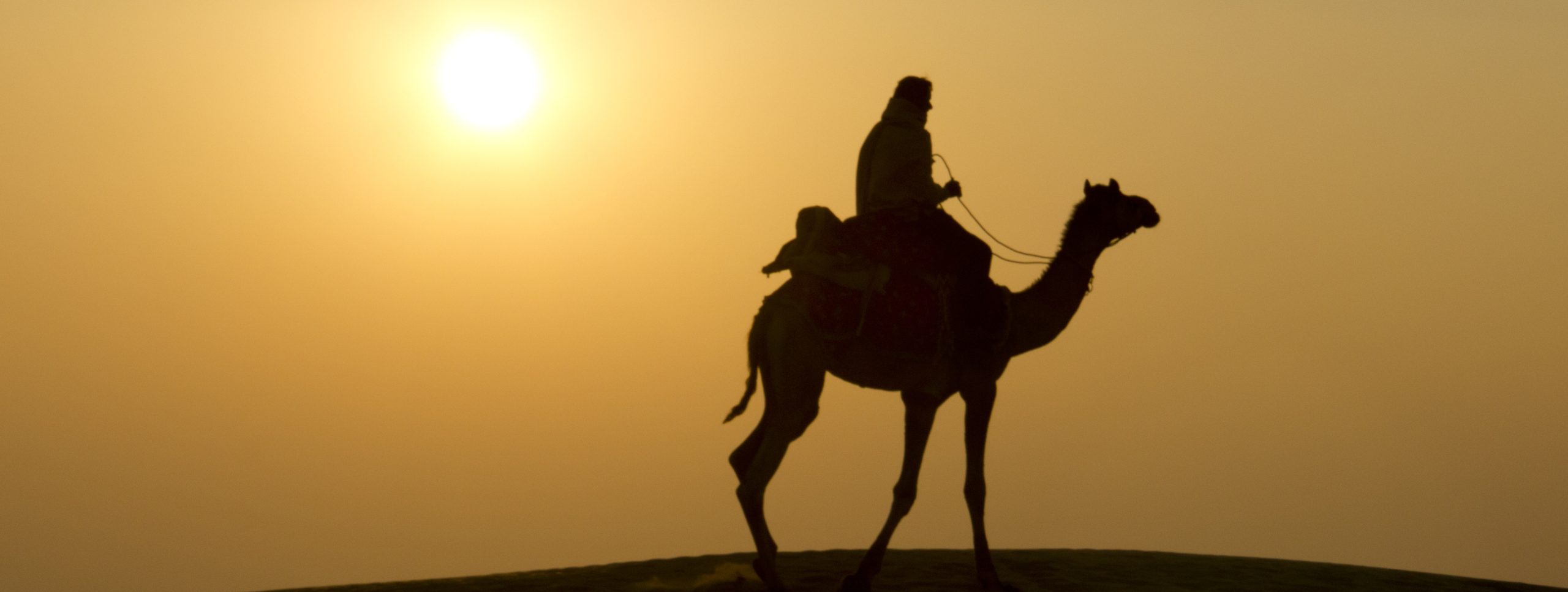 Atardecer en el desierto de Thar, Jaisalmer