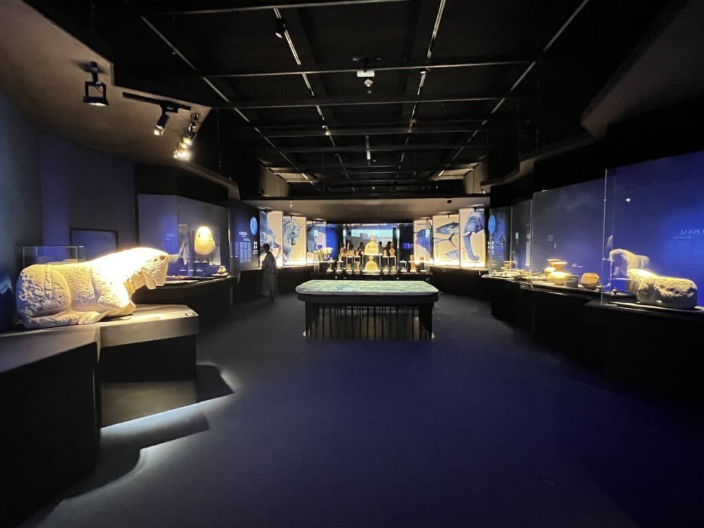 Sala Ákra Leuké museo MARQ