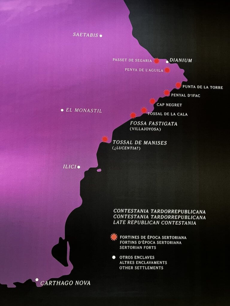 Mapa Tossal de Manises