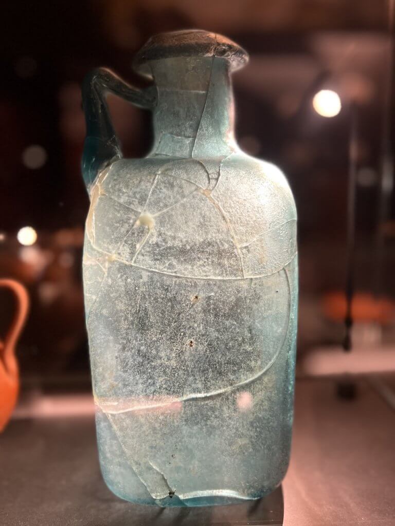 Jarra de Cristal exposición MARQ Alicante