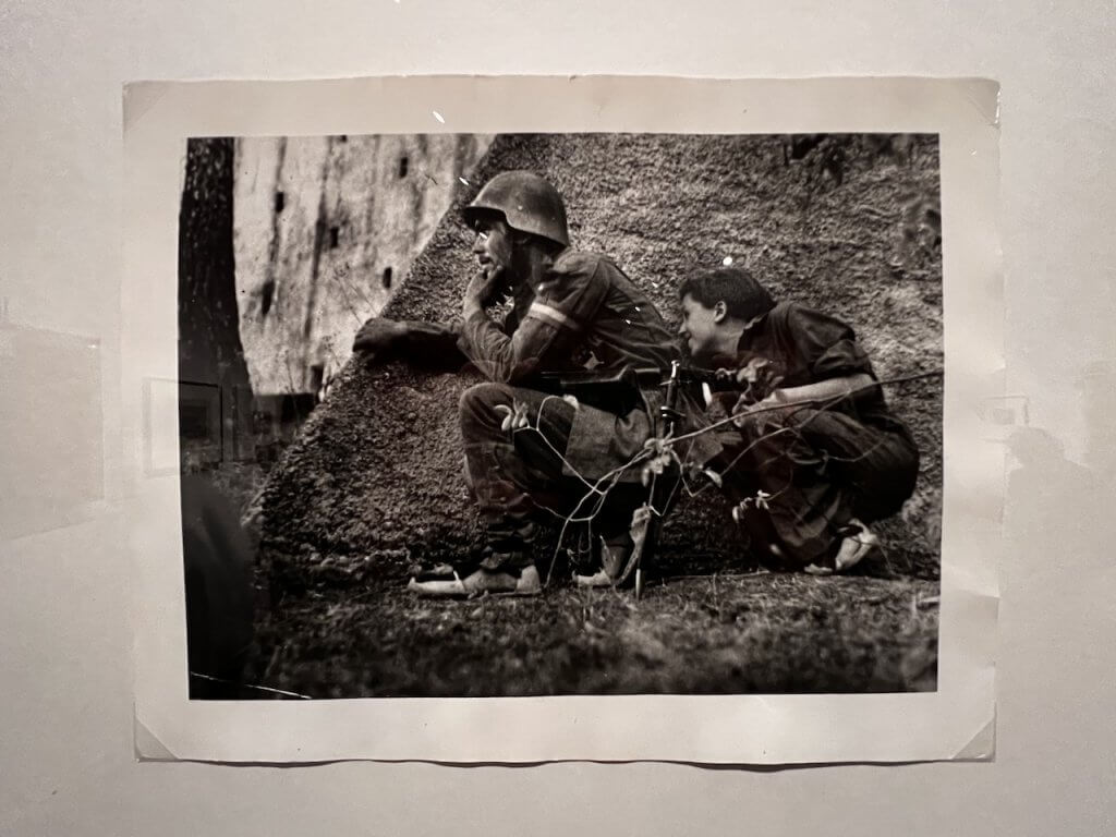 Robert Capa y Gerda Taro. Frente de Córdoba.1937