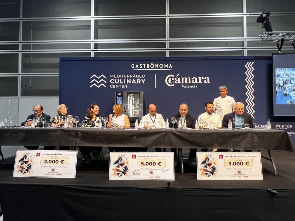 Jurado del concurso Cocina con Vino en Gastrónoma